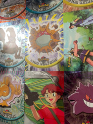 Topps 2000 Pokémon TV Series 2 Silver Foil 50/50 Complete Set Uncut Sheet