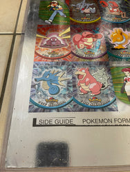 Topps 2000 Pokémon TV Series 2 Silver Foil 50/50 Complete Set Uncut Sheet