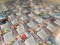 Topps 2000 Pokémon TV Series 2 Silver Foil 50/50 Complete Set Uncut Sheet
