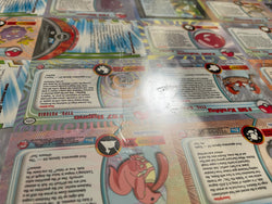 Topps 2000 Pokémon TV Series 2 Silver Foil 50/50 Complete Set Uncut Sheet