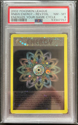 PSA 8 - 2002 League Promo Rainbow Energy - Energize Your Game Cycle - Season 1