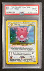 Pokemon Blissey Holo 2001 Neo Revelation 2/64 PSA 10 Pokemon Card
