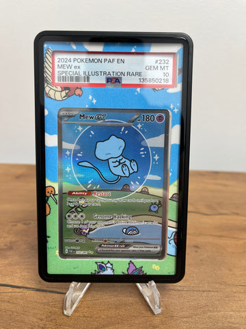 Pokemon Mew ex Special Illustration Rare Paldean Fates 232/091 PSA 10