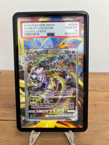 Pokemon Mewtwo VStar Sword Shield Crown Zenith GG44/GG70 PSA 10