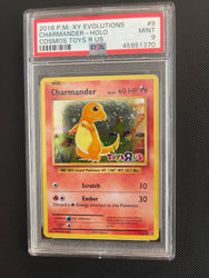 Pokemon Charmander Toys R Us Exclusive Promo 2016 XY Evolutions 9/108 PSA 9
