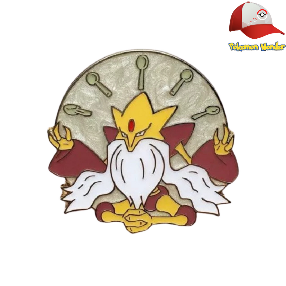 Mega M Alakazam EX Pokemon Pin