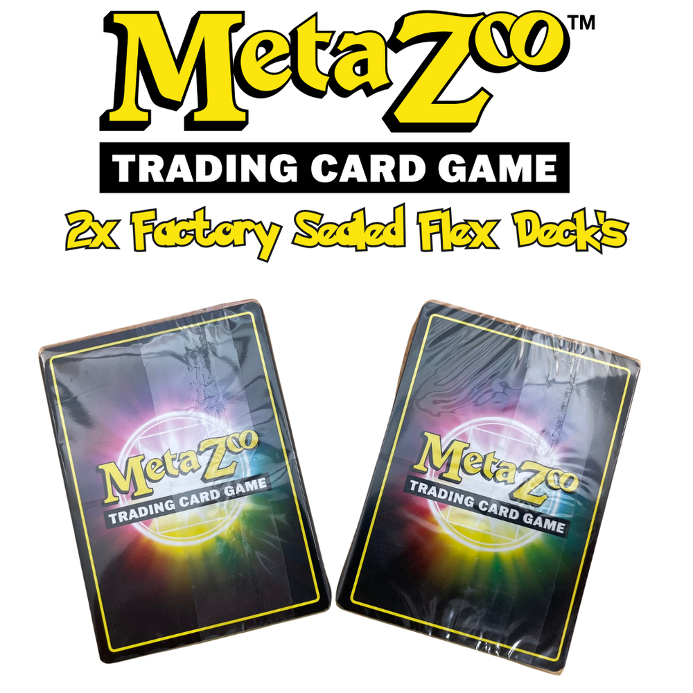 MetaZoo Flex Deck Combo - Phoenix & Hodag Factory Sealed Decks