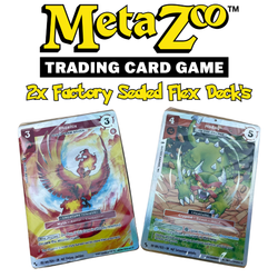 MetaZoo Flex Deck Combo - Phoenix & Hodag Factory Sealed Decks