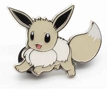 Shiny Radiant Eevee Pokemon Pin