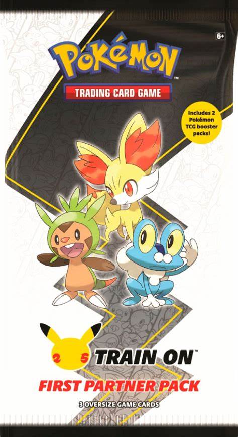 Celebrations: 25th Anniversary - Special First Partner Pack - Kalos Region Starters