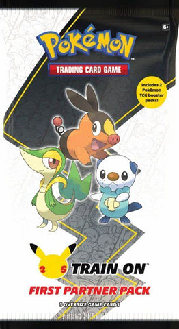 Celebrations: 25th Anniversary - Special First Partner Pack - Unova Region Starters