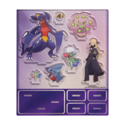 Cynthia's Garchomp ex Premium Collection Acrylic Standees and Photo Sticker