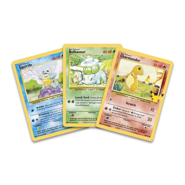 Celebrations: 25th Anniversary - Special First Partner Pack - Kanto Region Starters