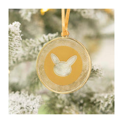 Pikachu Pokémon Winter Wonders Flat Brass Ornament