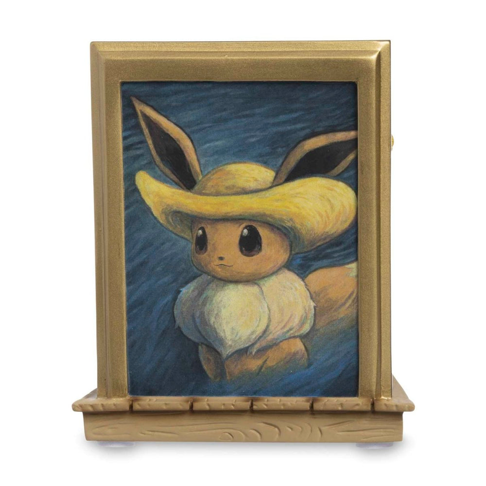 Pokémon Center × Van Gogh Museum: Eevee Inspired by Self-Portrait with Straw Hat Figure