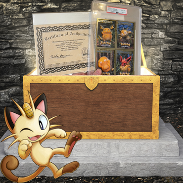 PSA 10 (Auto) - Pokemon Hasbro Uncut Sheet Autographed by Addie Blaustein (Meowth's Voice Actor)