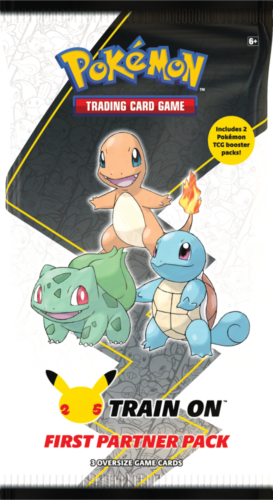 Celebrations: 25th Anniversary - Special First Partner Pack - Kanto Region Starters