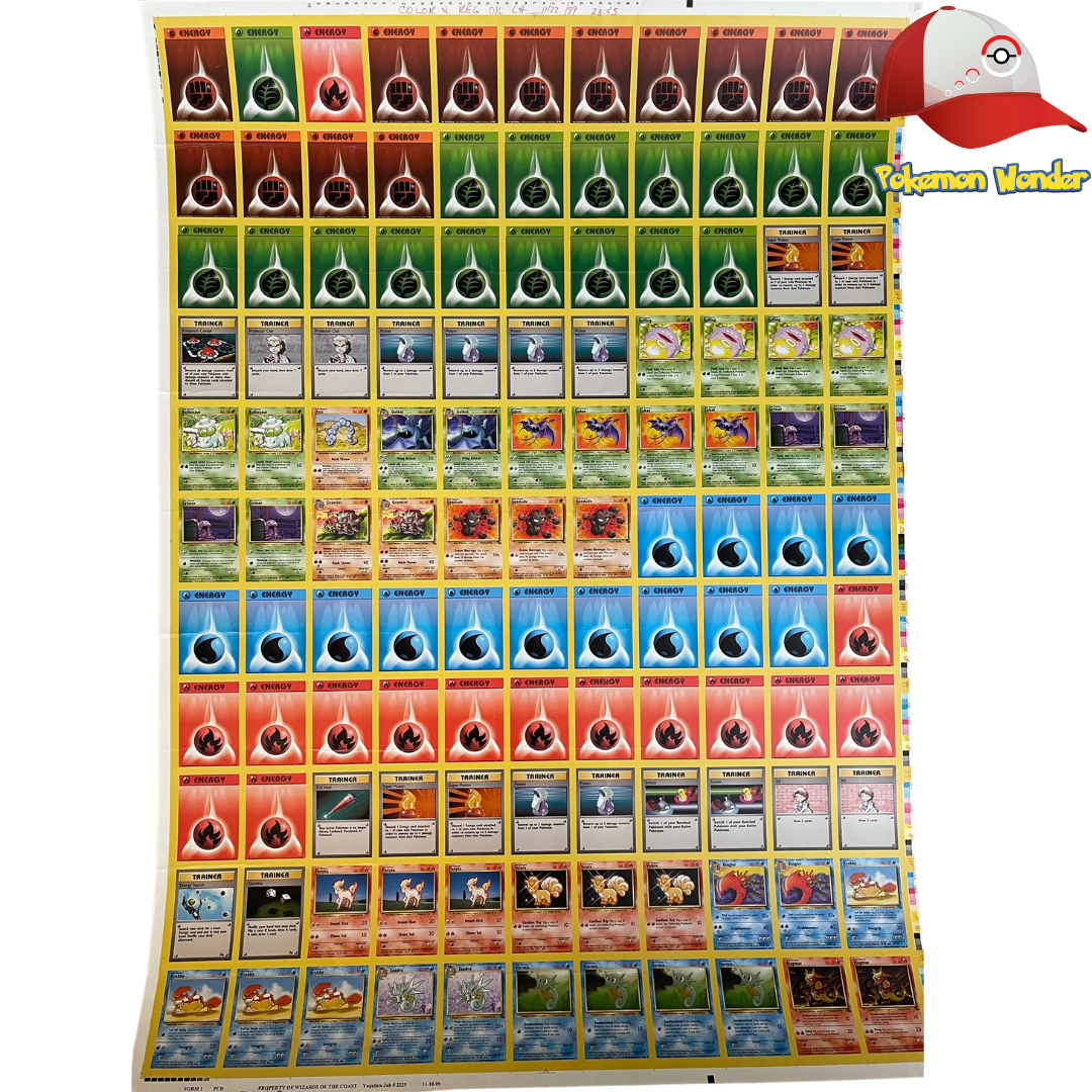 uncut pokemon cards Wizards of the Coast 1999 Pokémon Card Uncut Bodyguard Pre-constructed
