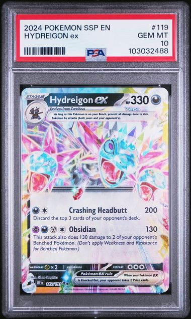 119 191 pokemon card PSA 10