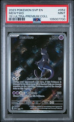 PSA 9 - 2023 S&V Black Star Promo Mewtwo SVP052 151 Ultra-Premium Collection