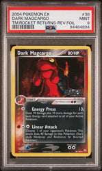 Pokemon Dark Magcargo Reverse Holo 2004 ex Team Rocket Returns 38/109 PSA 9 Pokemon Card