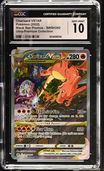 CGC 10 - 2022 SW&SH Black Star Promo Charizard VSTAR SWSH262 FULL ART