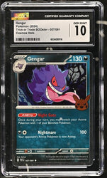 CGC 10 - 2024 Trick or Trade Gengar 057/091 COSMOS PIKACHU HALLOWEEEN STAMPED