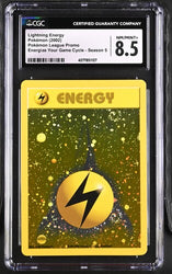 CGC 8.5 - 2002 League Promo Lightning Energy - Energize Your Game Cycle - Season 5