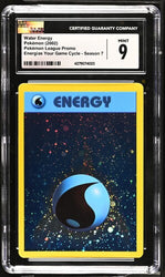 CGC 9 - 2002 League Promo Water Energy - Energize Your Game Cycle - Season 7
