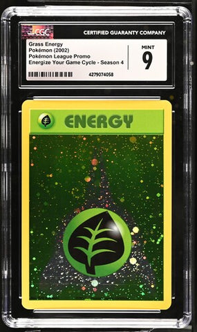 CGC 9 - 2002 League Promo Grass Energy - Energize Your Game Cycle - Season 4