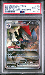 Pokemon N's Zoroark EX Special Illustration Rare 185/159 PSA 10