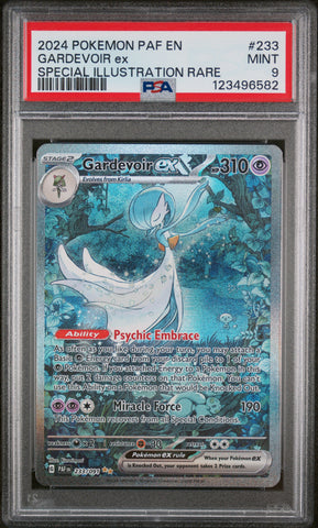 Pokemon Gardevoir EX Special Illustration Rare Paldean Fates 233/091 PSA 9