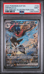 Pokemon Greninja EX Shrouded Fable Special Illustration Collection 132 PSA 9