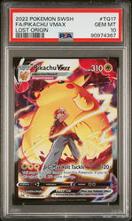 Pokemon Pikachu VMAX Lost Origin TG17/TG30 PSA 10