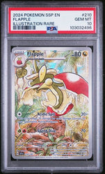 PSA 10 - 2024 S&V Surging Sparks Flapple 210/191 Illustration Rare