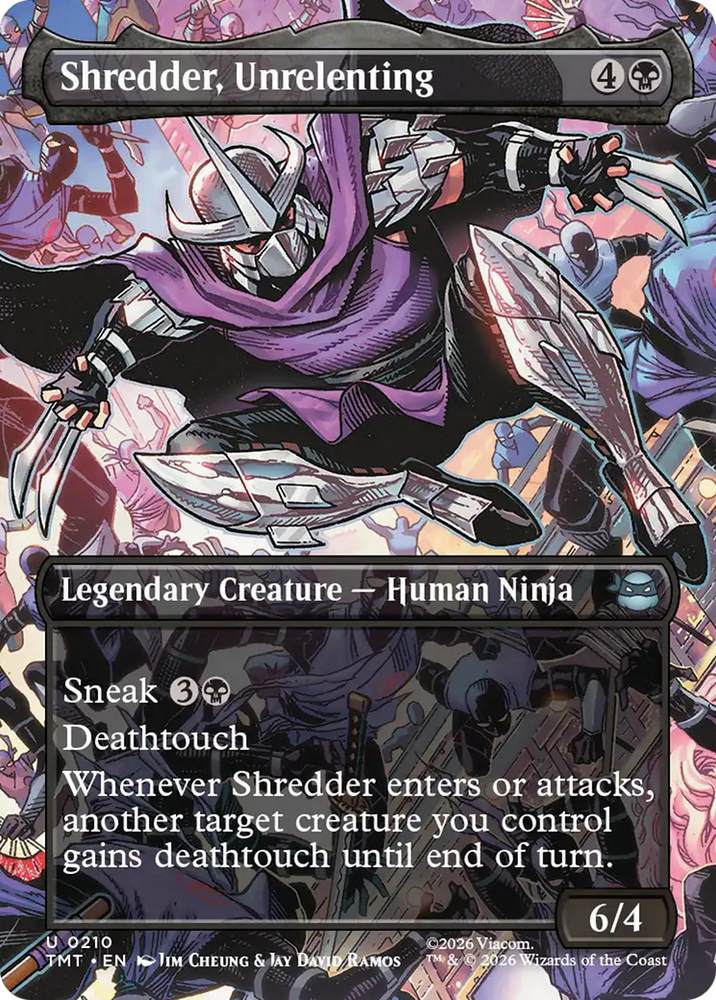 Shredder, Unrelenting (Borderless) [Teenage Mutant Ninja Turtles]