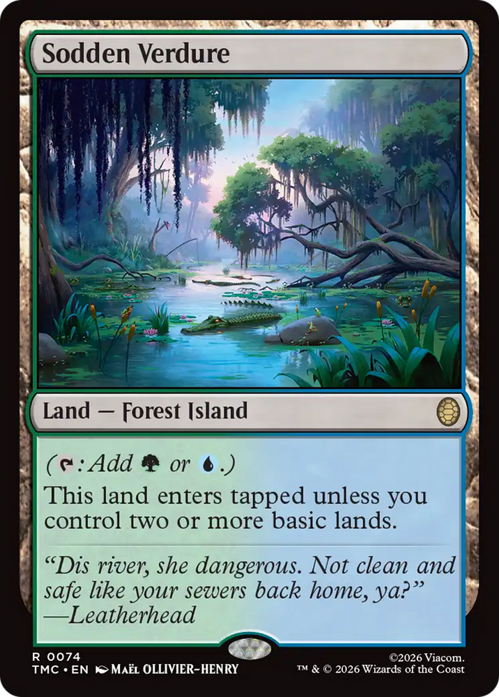 Sodden Verdure [Teenage Mutant Ninja Turtles Commander]