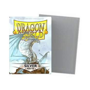 Dragon Shield Sleeves - Silver Matte