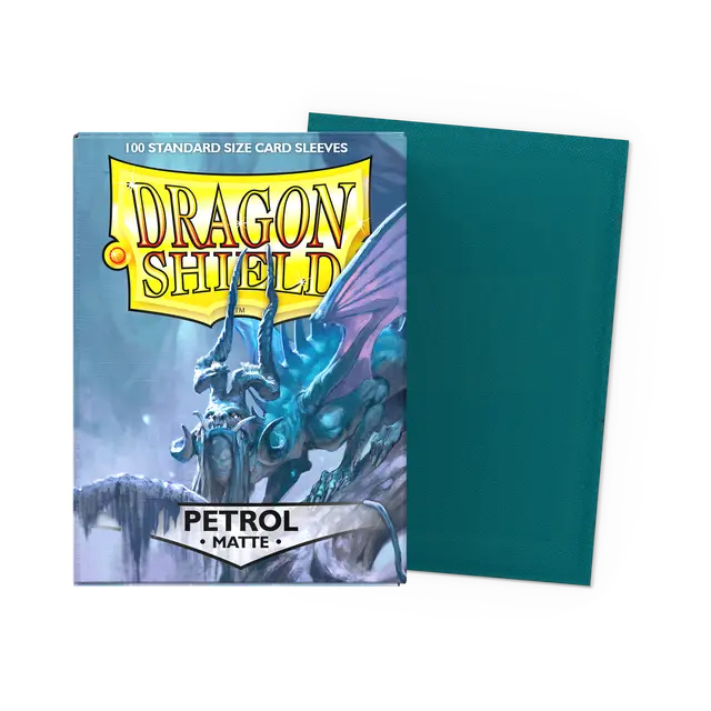Dragon Shield Sleeves - Petrol Matte
