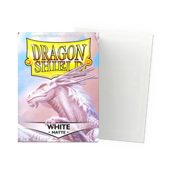 Dragon Shield Sleeves - White Matte