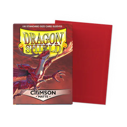 Dragon Shield Sleeves - Crimson Matte