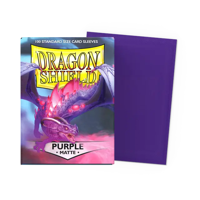 Dragon Shield Sleeves - Purple Matte