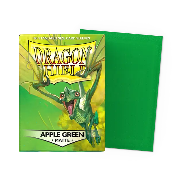 Dragon Shield Sleeves - Apple Green Matte