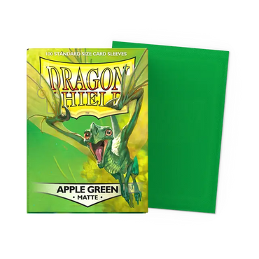 Dragon Shield Sleeves - Apple Green Matte