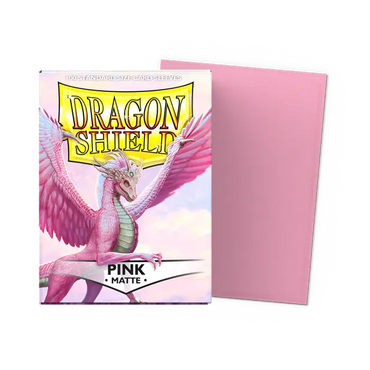 Dragon Shield Sleeves - Pink Matte