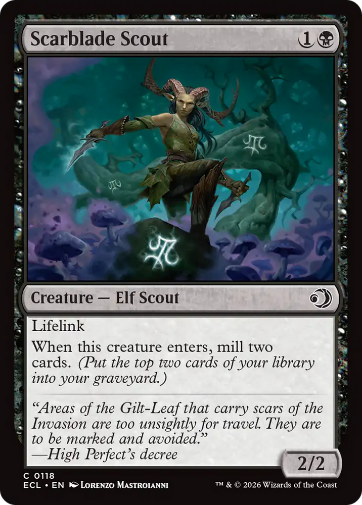 Scarblade Scout [Lorwyn Eclipsed]