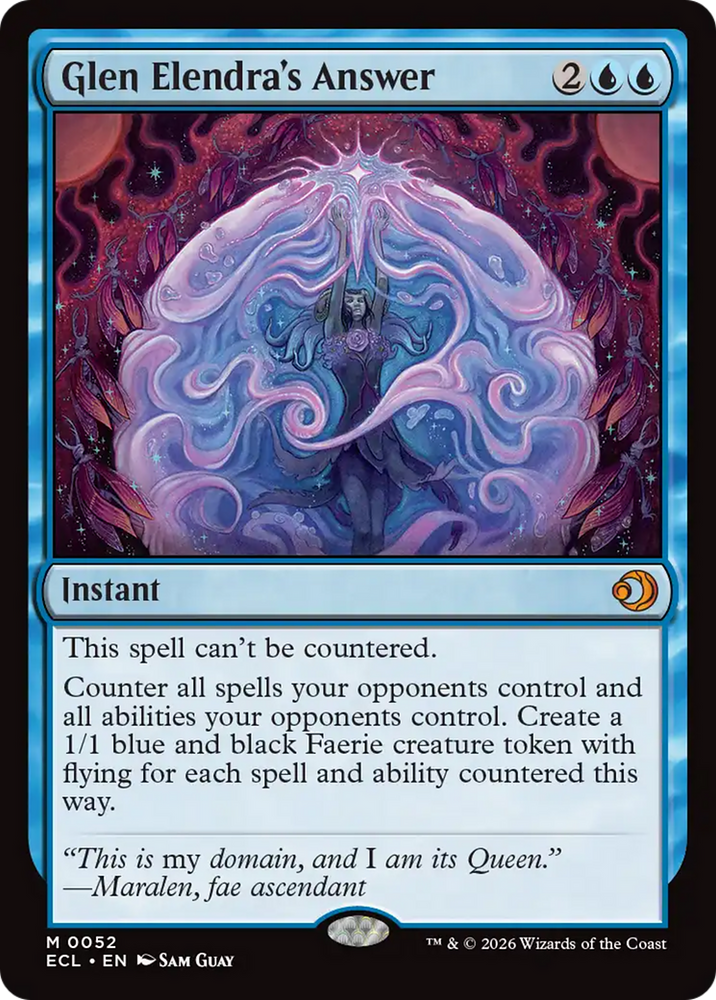 Glen Elendra's Answer [Lorwyn Eclipsed]