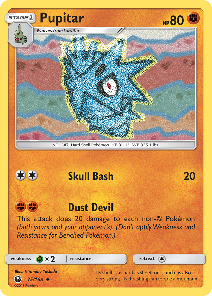 pupitar pokemon card value 087/189 Uncommon Reverse Holo (Darkness Ablaze) Titan Cards Ltd Stage 1 Pupitar Card Prices & Value
