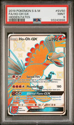 PSA 9 - 2019 Pokemon Sun & Moon Hidden Fates SV50/SV94 Full Art Ho-Oh GX