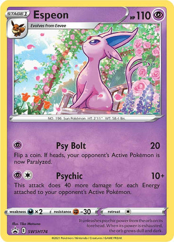 Espeon (SWSH174) [Sword & Shield: Black Star Promos]